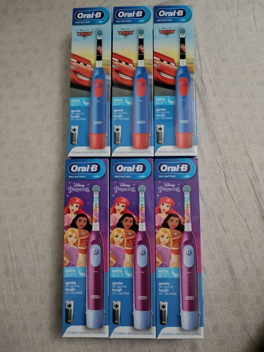 Oral B электрическая зубная щетки детский