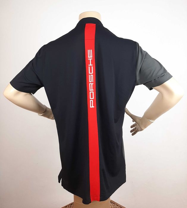 Porsche - Oригинална мъжка тениска с яка размер XL