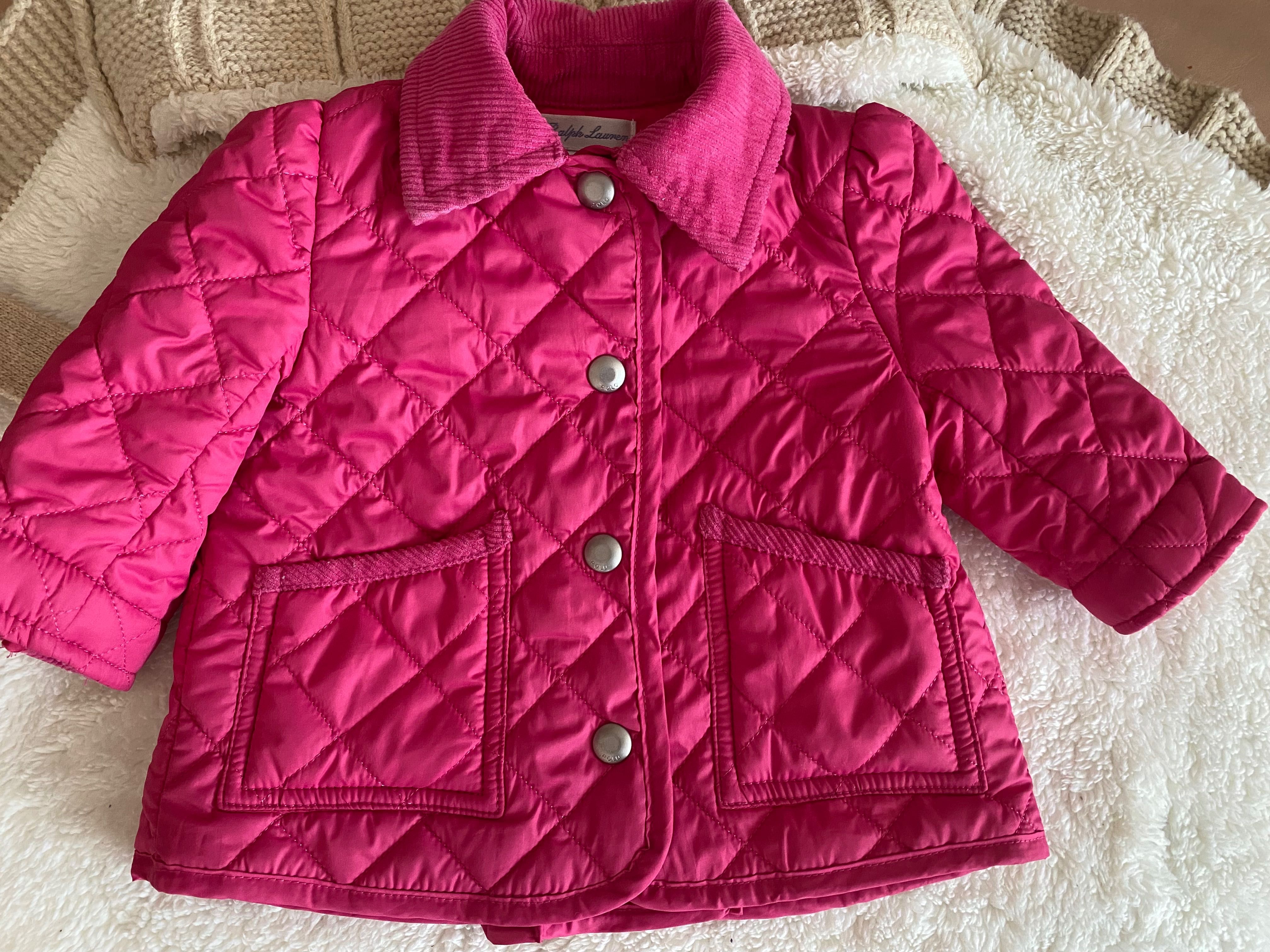 Ralph Lauren бебешко пролетно яке в цикмен цвят, 6м.