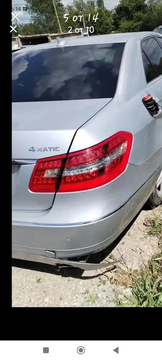 Продавам на части Мерцедес w212 4Matik 265 коня