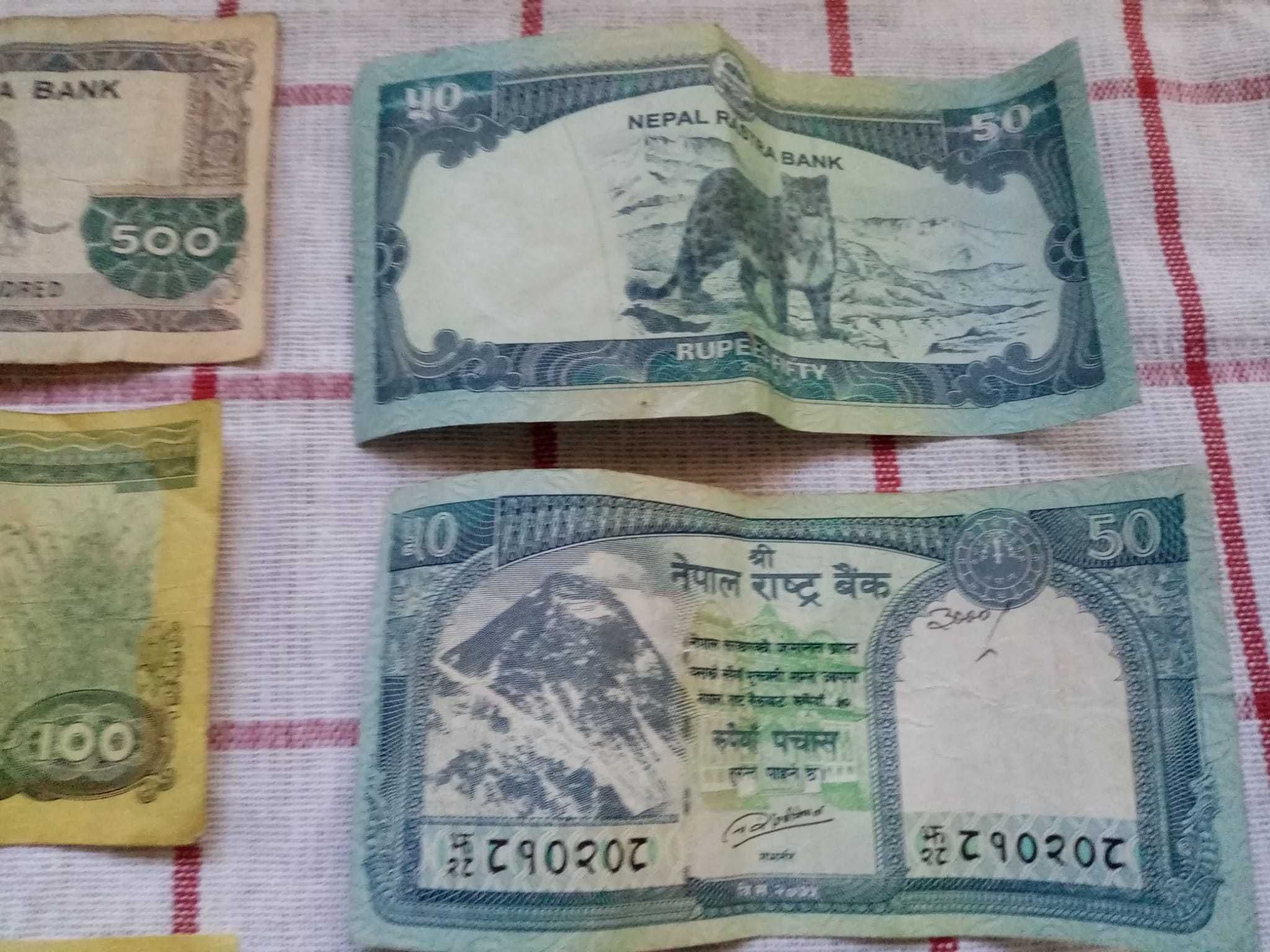 Vand bancnote Bangladesh si Nepal