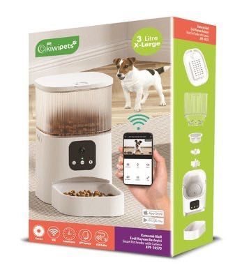 Bol pentru hrană automat, cu setare de oră și aplicație.