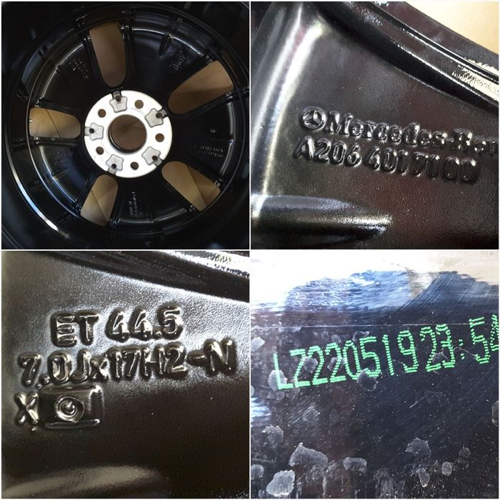 jante aliaj 17; 5x112;originale Mercedes C,V class w206,CLA,Vito w447