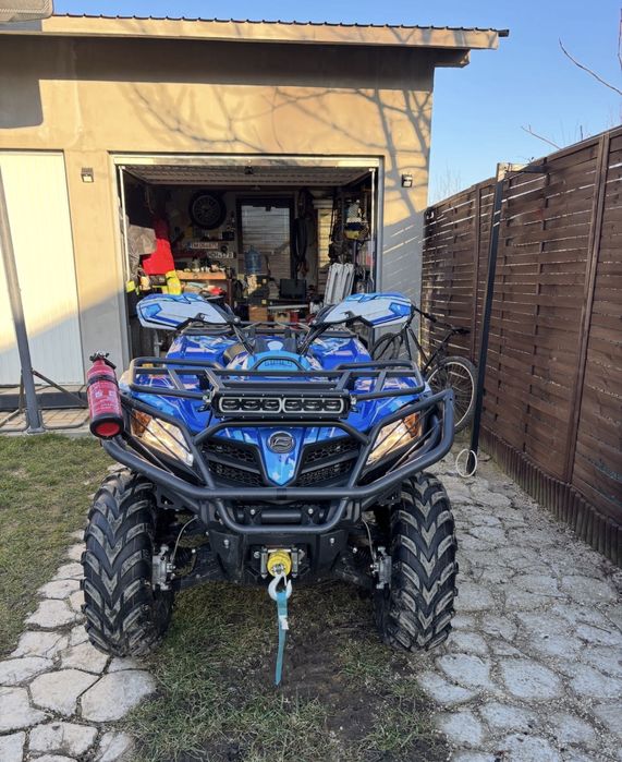 CFMOTO 450L Euro 5, înmatriculat, accesorii multe