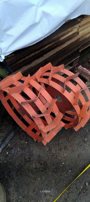 Roti metalice motocultor de 55 cm. Ideale ptr arat