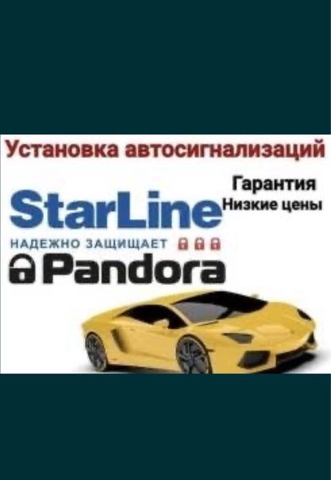 Установка автосигнализаций