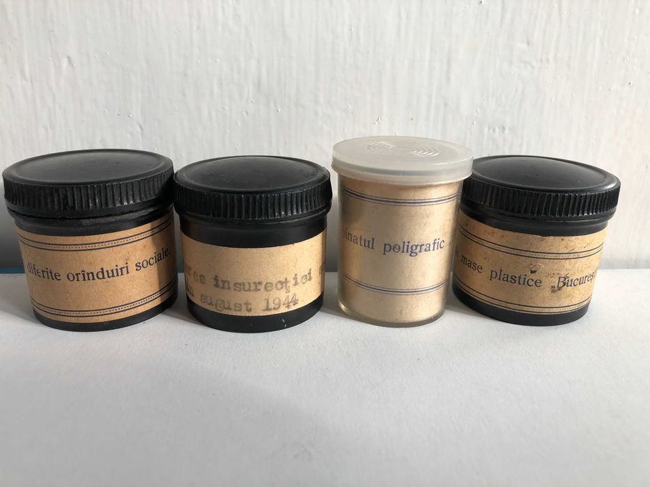 Lot de 4 diafilme romanesti anii 1950