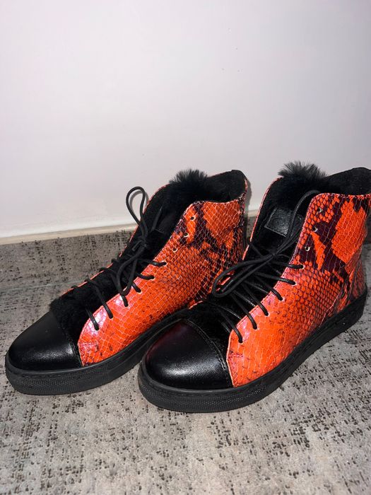 Естествена кожа дамски обувки Shano