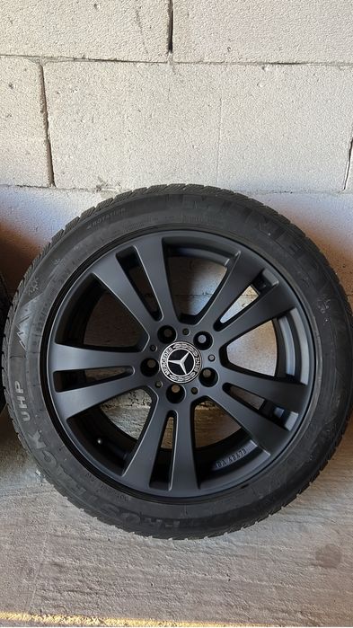 Vând Jante aliaj R17, 5x112 pentru Mercedes E class, C class, GLK