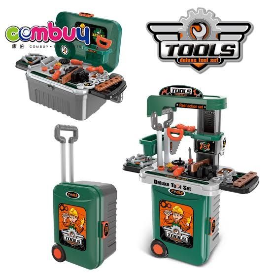 Игровой чемодан механика Deluxe tool 3в 1