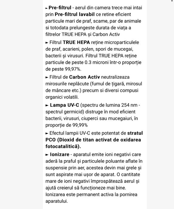 URGENT - Purificator de aer ALECOAIR P60 Elite