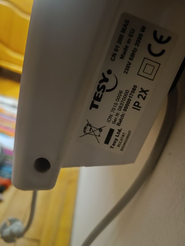 Стенен конвектор TESY CN 01 200 MAS