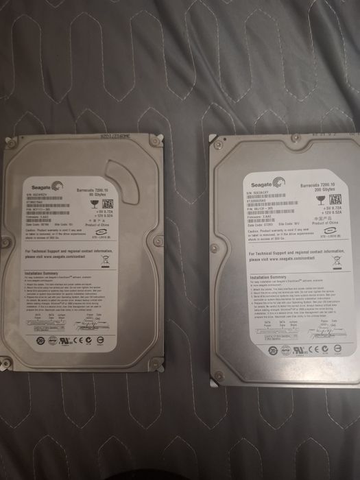 hdd seagate barracuda 80gb и 200gb