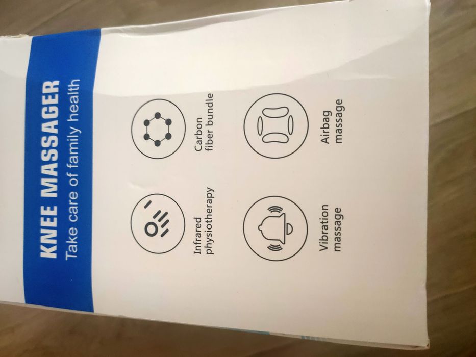 Aparat vibromasaj genunchi