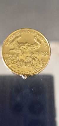 Златна монета Американски орел 1/4 унция - 1988 г.