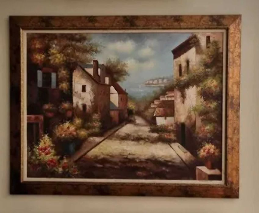 Tablouri de dimensiuni mari pictate în ulei pe pânză 120X80 si 140X120