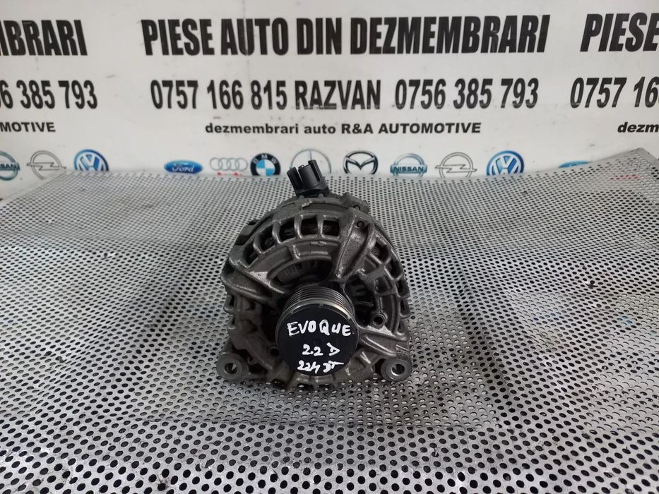 Alternator Land Rover Range Rover Evoque Freelander 2.2 Diesel Motor 224DT Cod EJ32--AC - Dezmembra