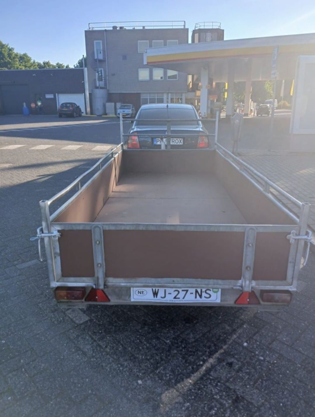 Remorcuță 2 axe 2000kg