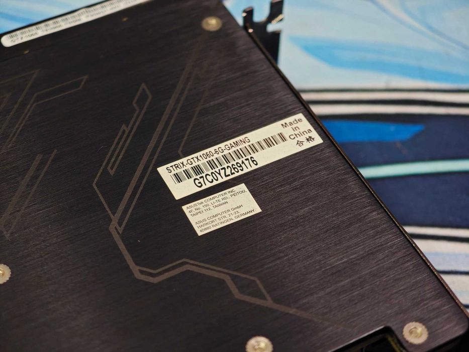 Gtx 1060 6gb, Asus strix placa video Nvidia pc gaming