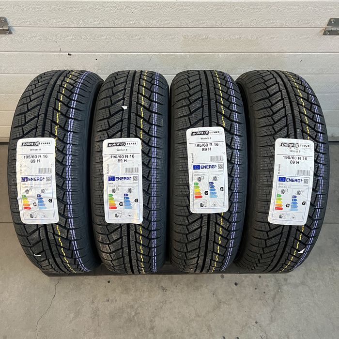 4 Anvelope iarna 195 60 16 Point S (by Continental)