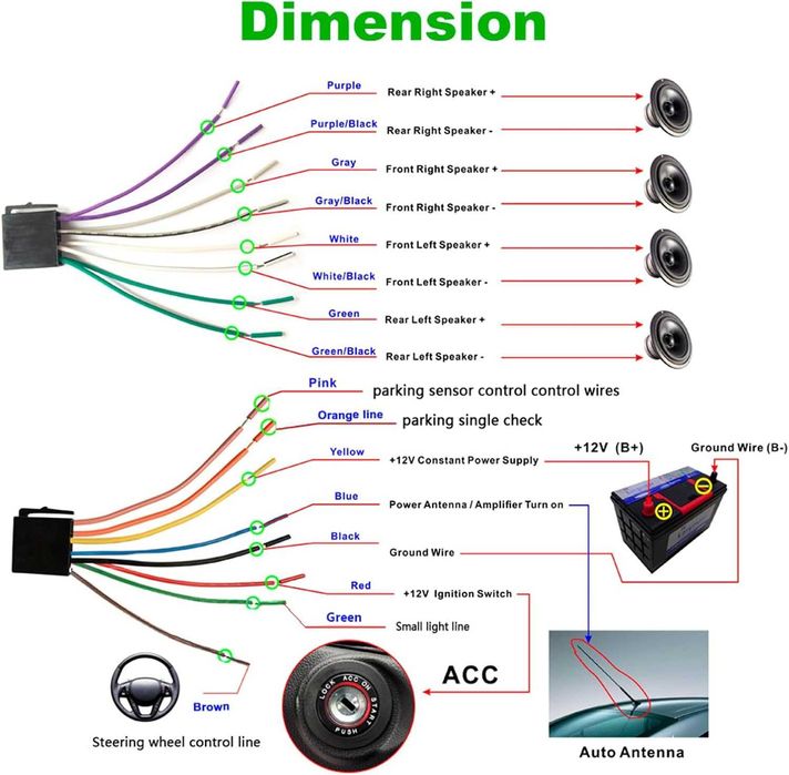 НОВА! 2DIN 7” CarPlay/Android Auto мултимедия, Bluetooth, камера