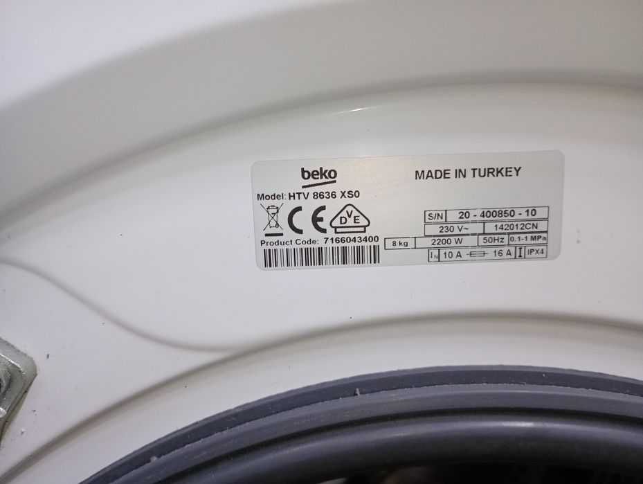 Mașină de spălat cu uscător Beko