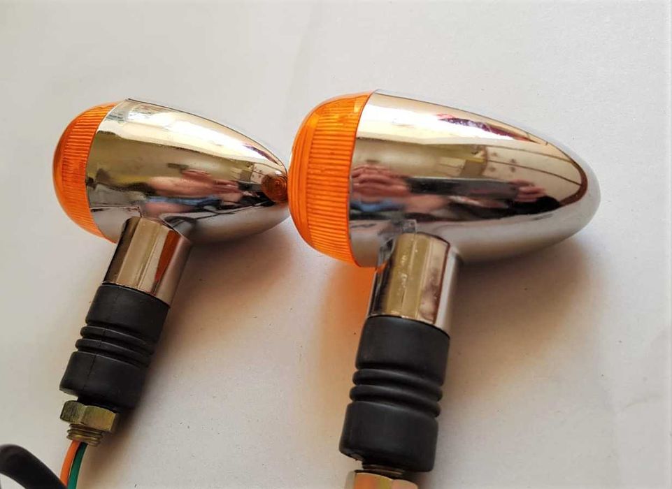 Semnalizari moto chopper  cromate