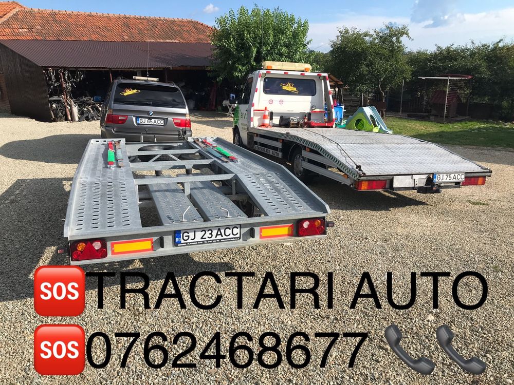 Tractari auto Platforma Asistenta rutieră Novaci ranca Gorj NON stop