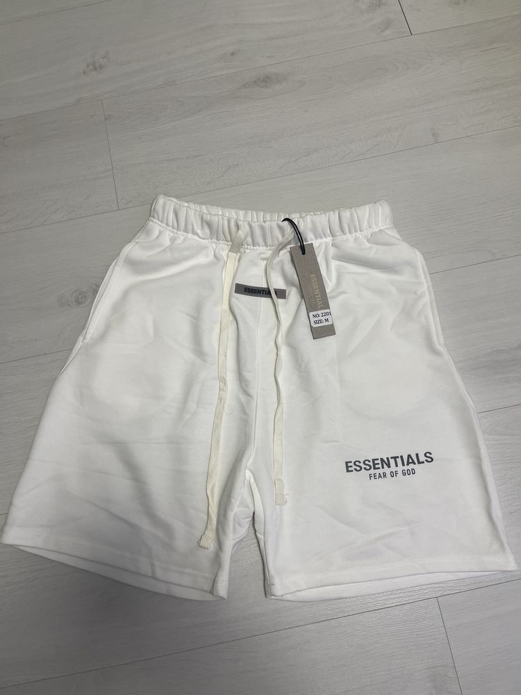 Pantaloni scurti essentials albi