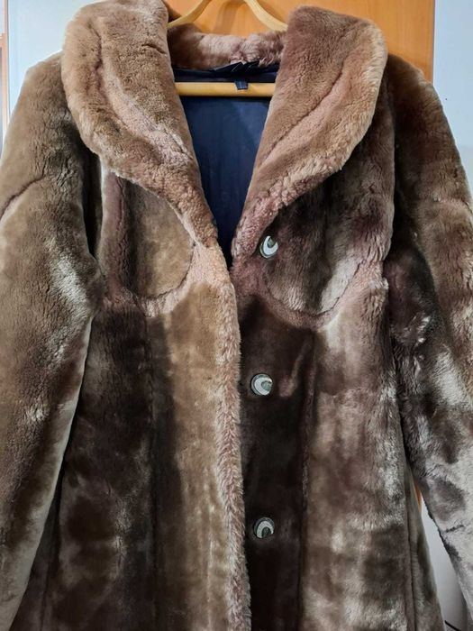 Продам шубу (цигейка)