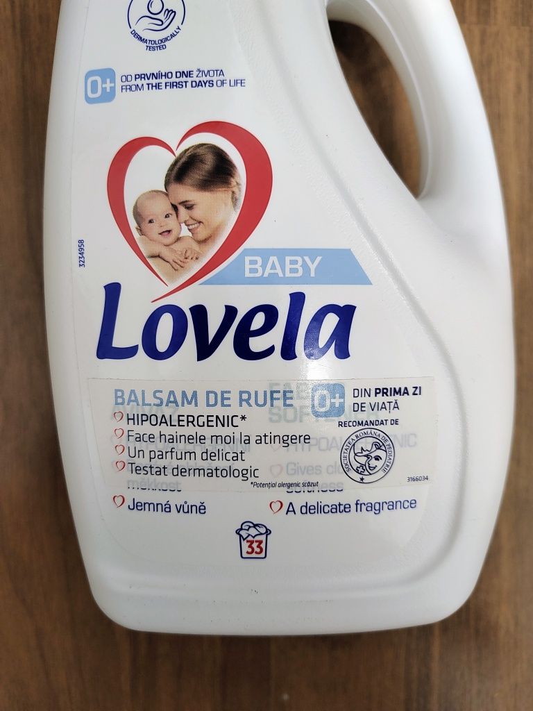 Balsam de rufe pentru haine bebelusi, 2000 ml, Lovela Baby