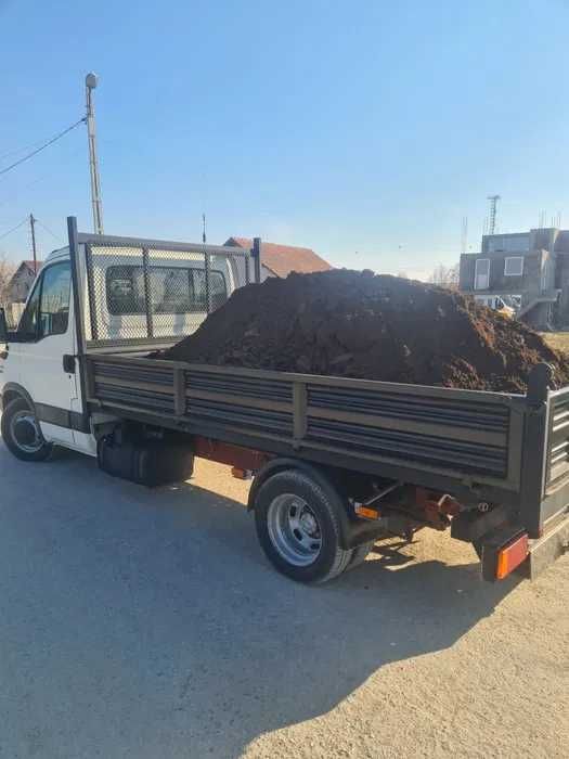 Transport de balast, pamant, nisip etc