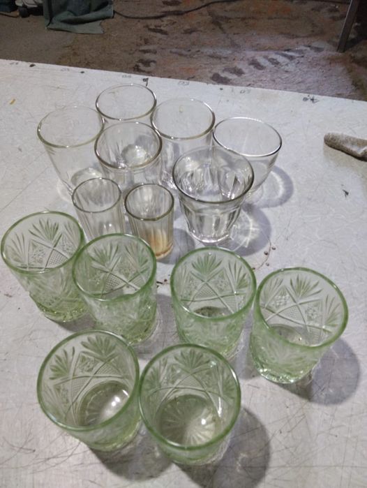 Стаканы советские разнабои