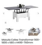 Masuta de cafea extensibila