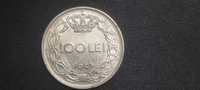 Moneda 100 lei Regele Mihai l Regele Romanilor Anul 1943