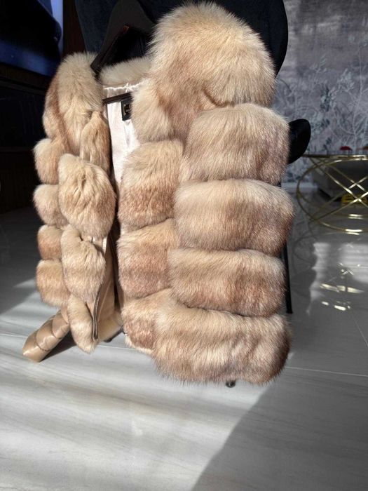 Blăniță naturala de vulpe Stare perfecta