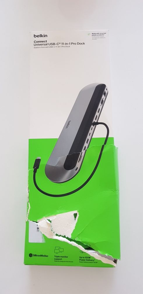 Продавам Belkin Connect USB-C 11-in-1 Pro Dock