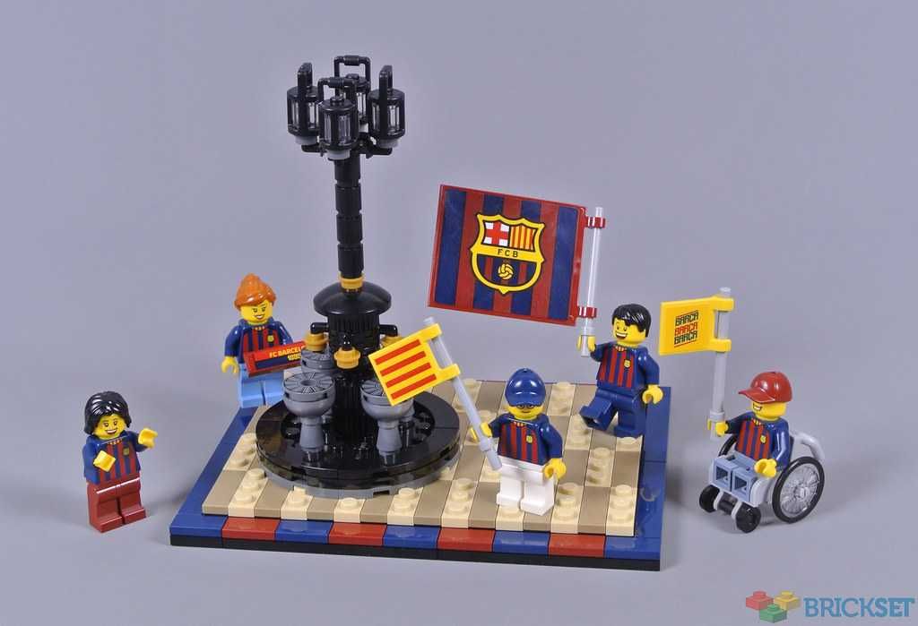 LEGO fotbal 40485 Suporteri FC BARCELONA - ed.limitata- NOU