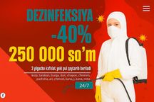 250 000 | Дезинфекция Уничтожение клопов | Dezinfeksiya klop DEZ-24