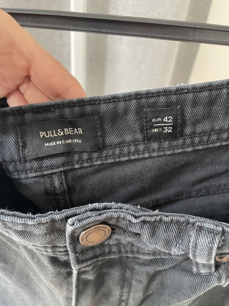 Къси мъжки дънки pull and bear