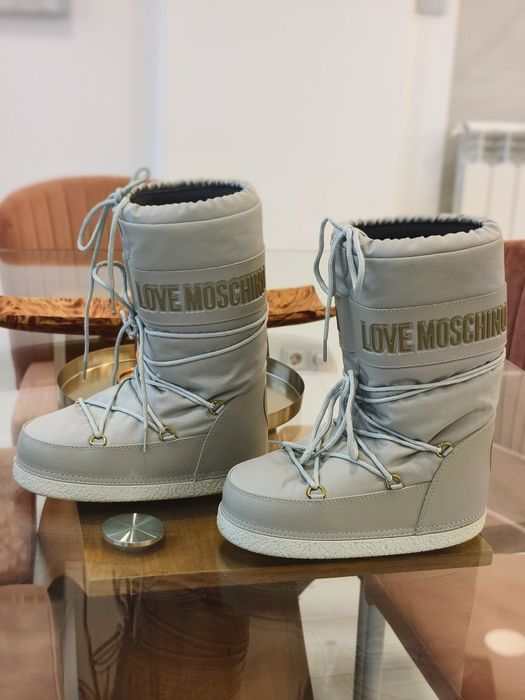 Cizme zăpadă / iarna LOVE MOSCHINO