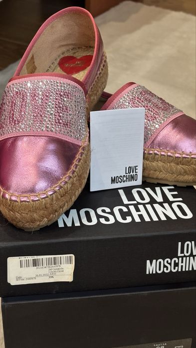 Love Moschino # Еспадрили#мокасини#обувки