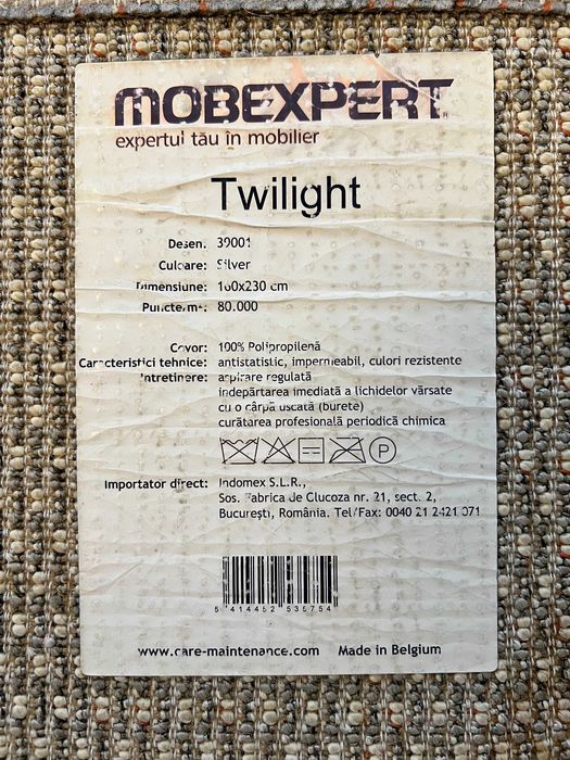 Covoare Mobexpert Twilight 1buc 160x230, 4buc 80x150