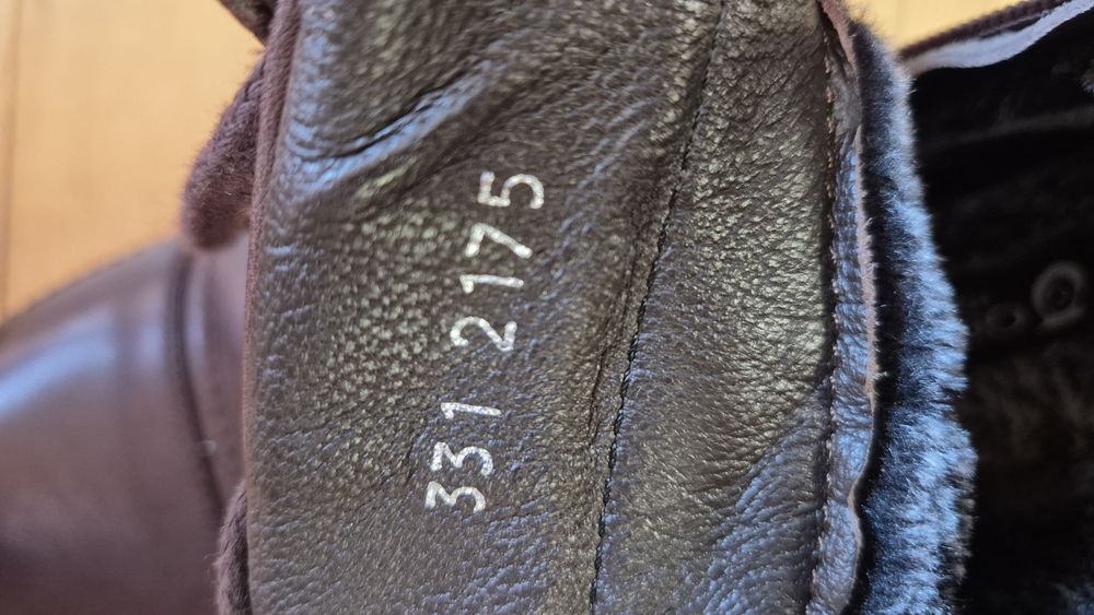 Vând  ghete de iarnă  Goretti, nr.42, piele