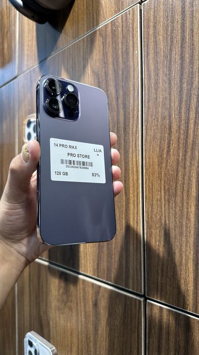 iphone 14 pro max 128gb 83% Naxt va Nasiya savdo