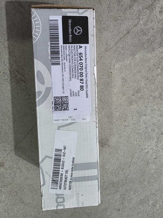 Injector Mercedes A654070008780 Mercedes GLE GLC E   272 CP