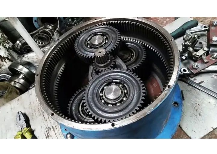 Telfer, kran balka remont