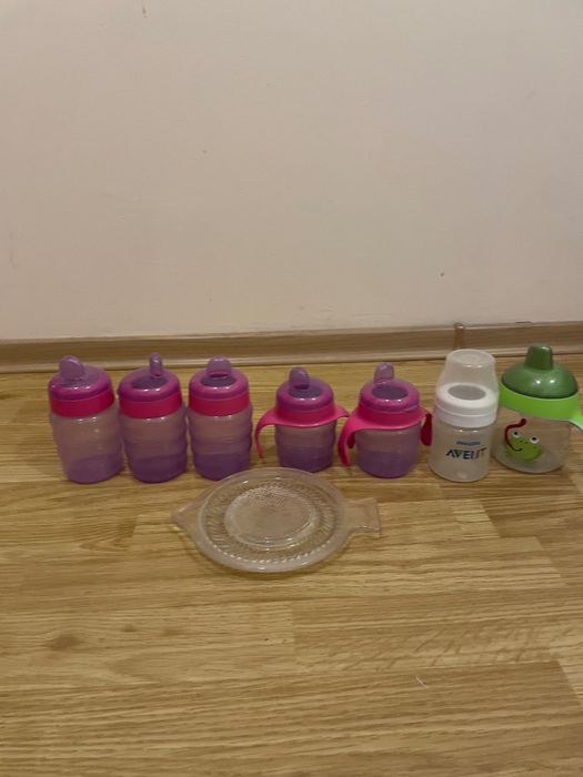 Vând pompa de sân electrică Tommee Tippee + 5 Biberoane