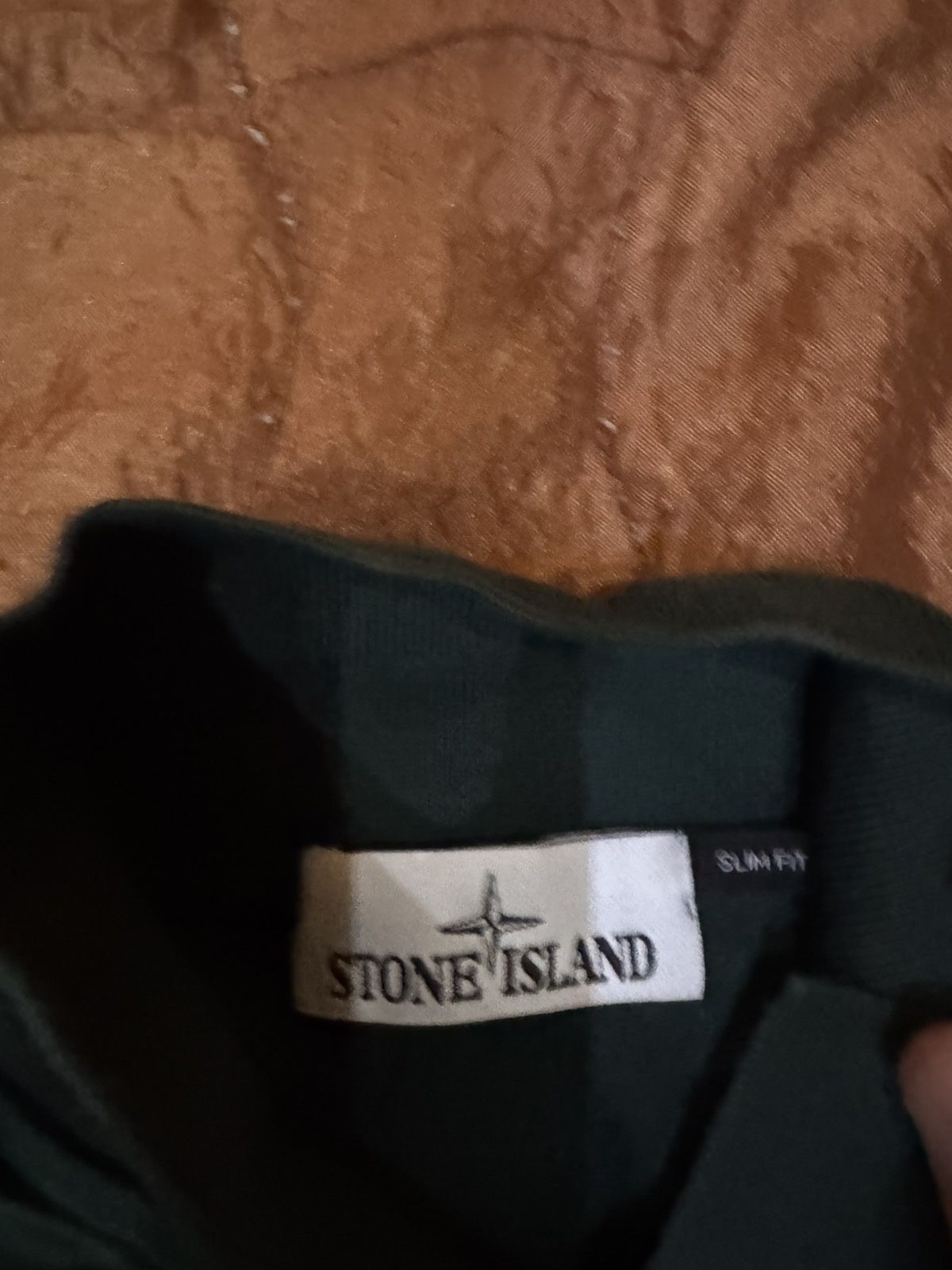 Тениска с яка Stone Island