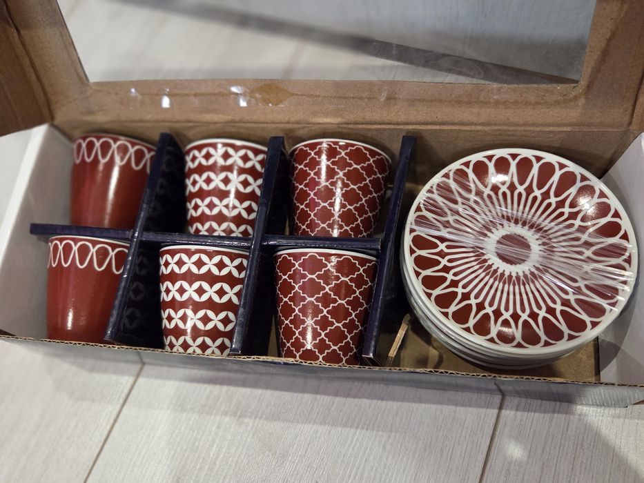 Сервиз чаши за кафе English Home